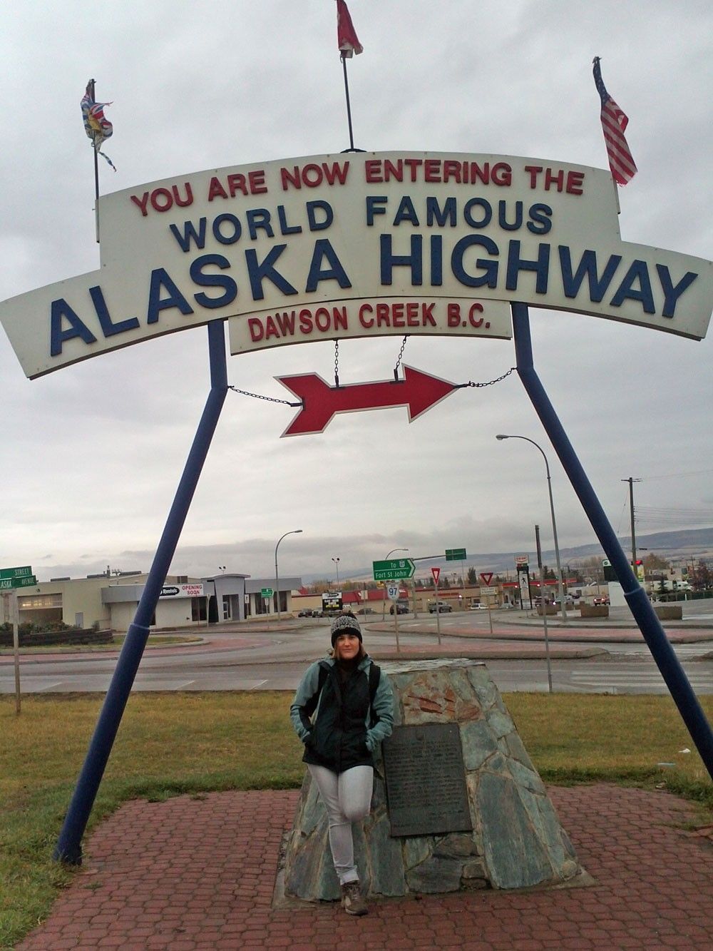 Chica en Canada